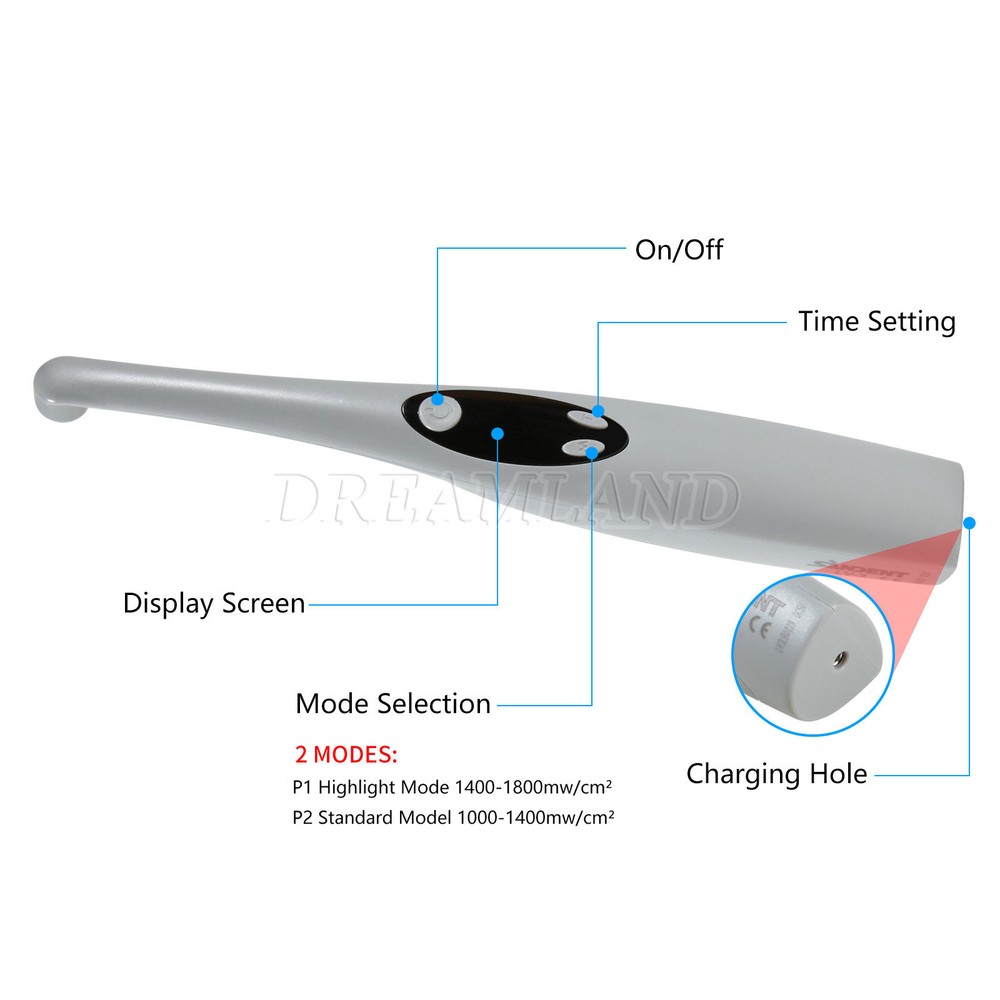 USA Dental Wireless Curing Light 1 Second LED Lamp