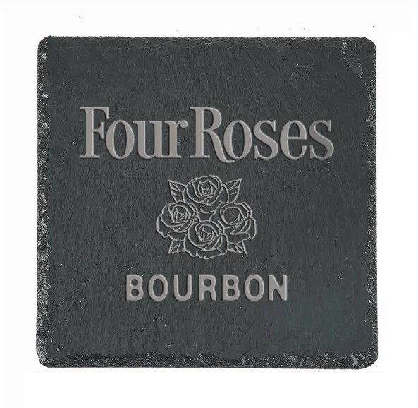 FOUR ROSES Whiskey Slate Coaster