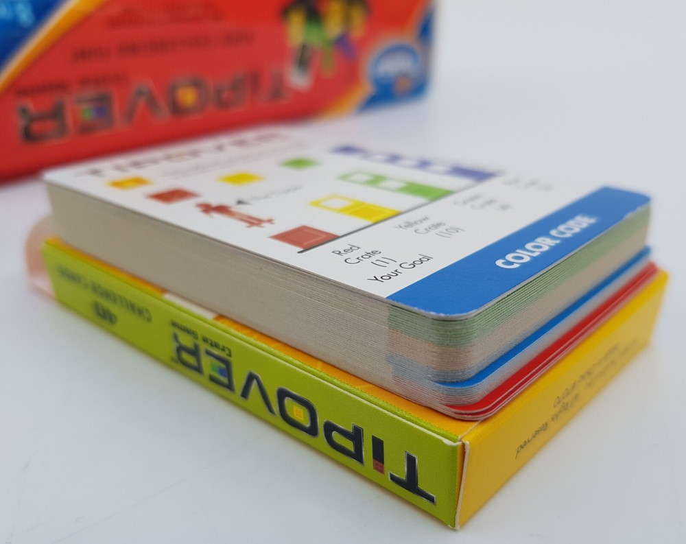 ThinkFun Tipover Tip Over Crate Logic Puzzle Game Strategy Challenge Stem 8+