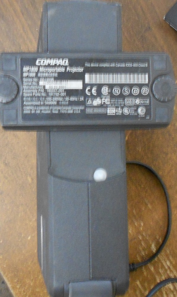 Compaq Portable Projector MP1800 Fully Functional 0303-02M