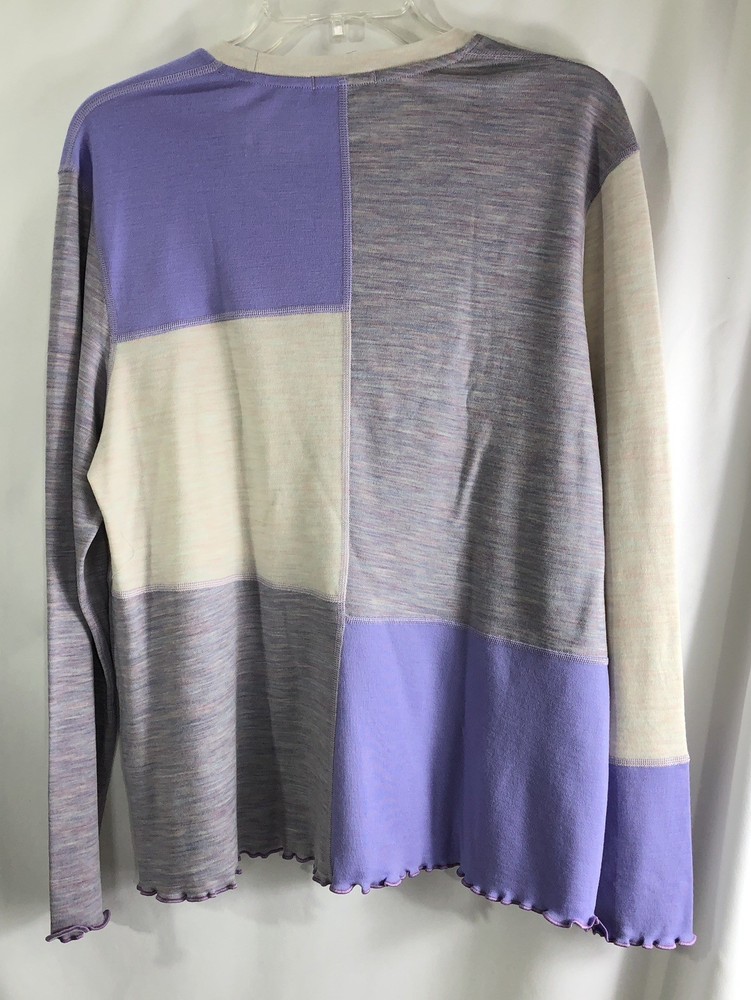 SmartWool Base Layer Top Purple Eclipse Heather Women Size XL - NWT