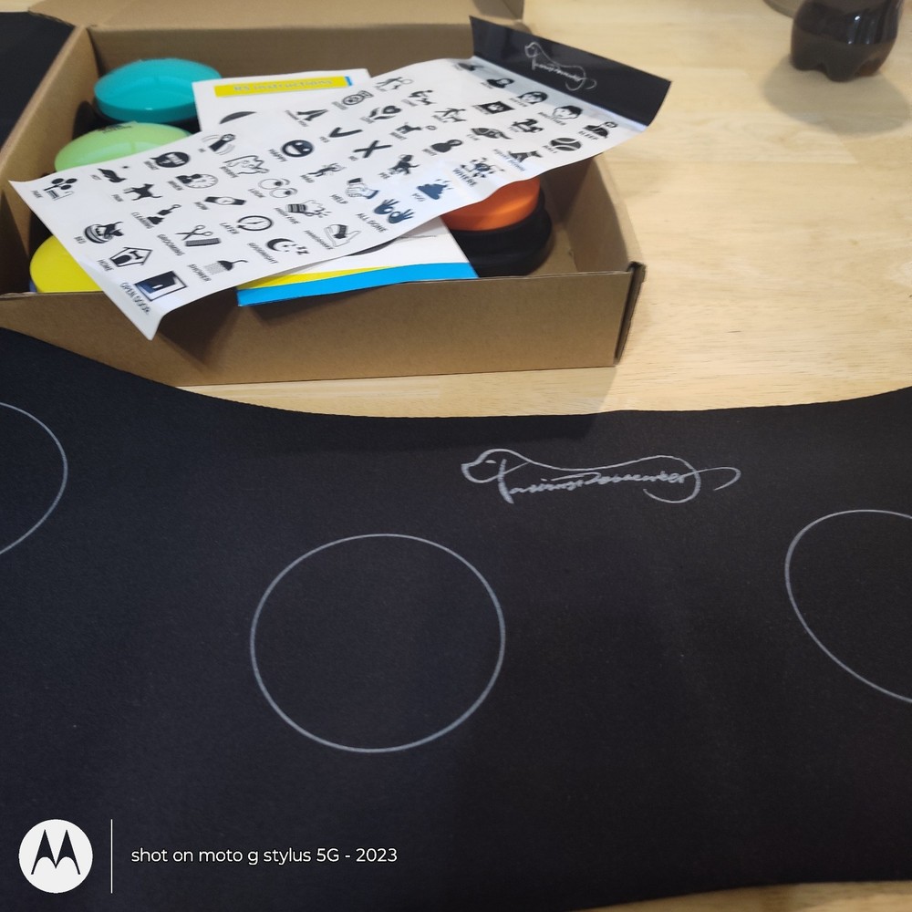 Ribosy Dog Speech Training 6 Buzzer Set