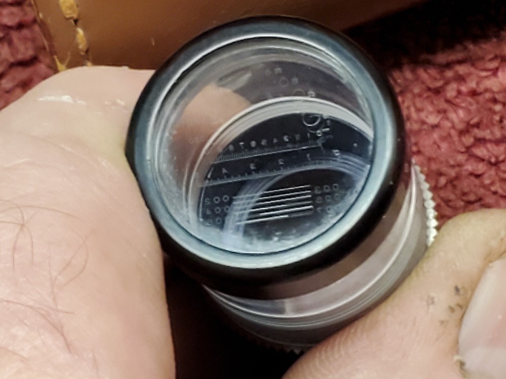 Edmund Pocket Comparator w/1 Reticle