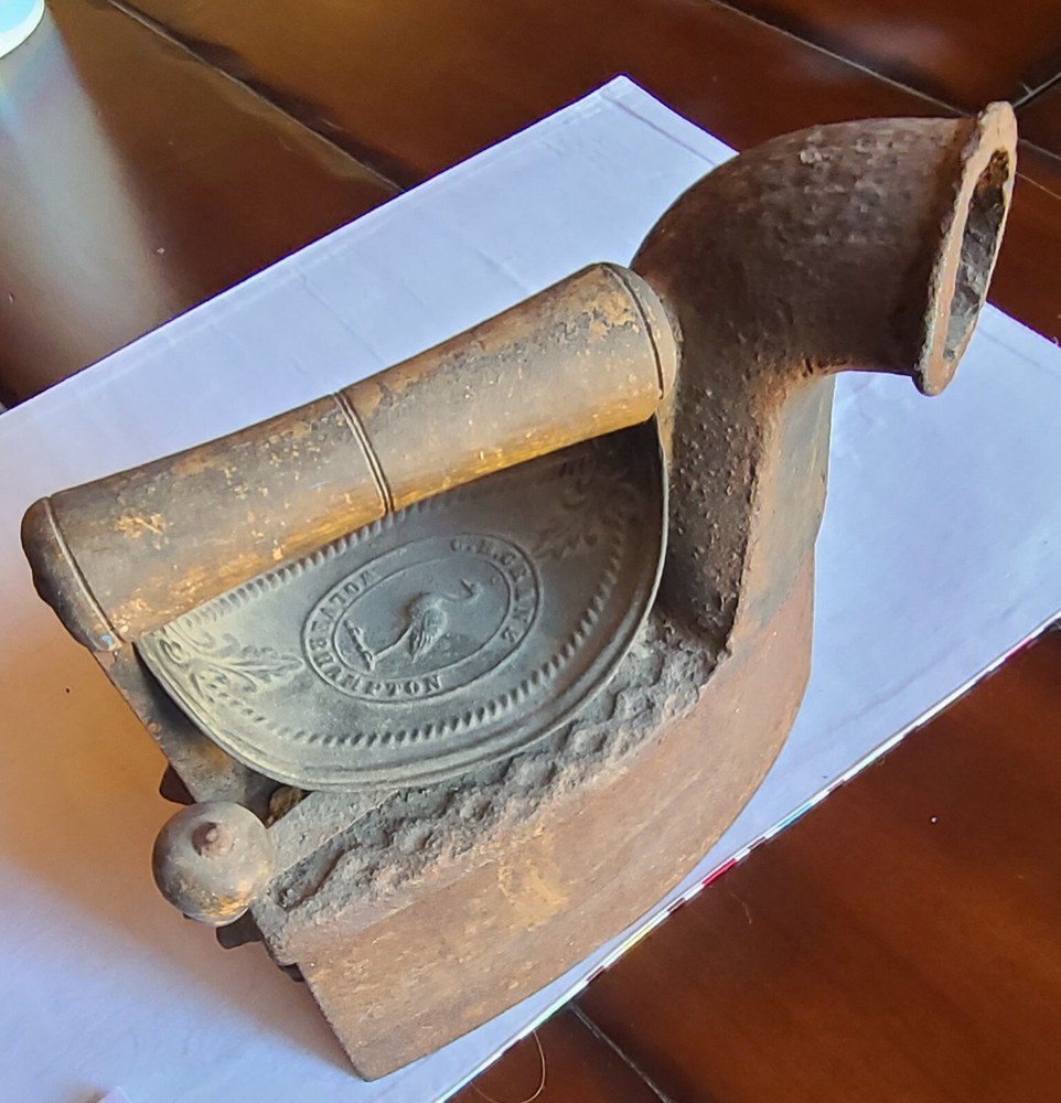 C. H. Crane charcoal iron