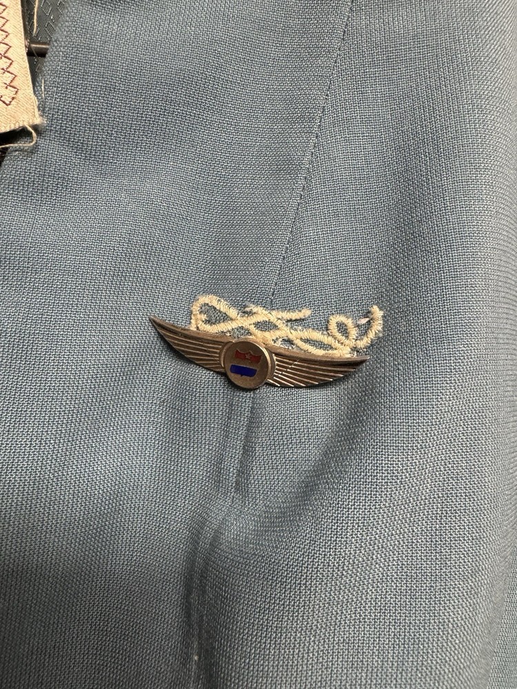 Vintage Delta Flight Attendant Uniform 1961