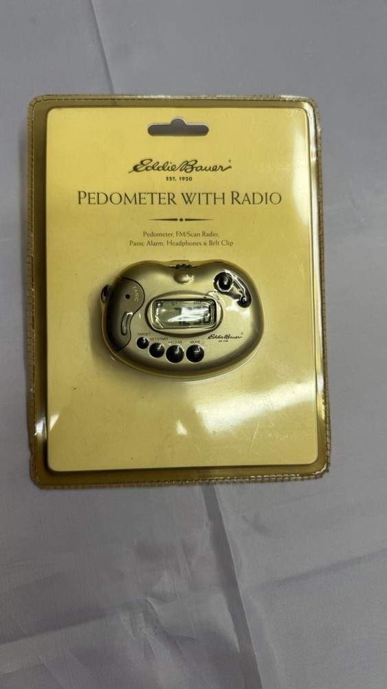 Eddie Bauer Pedometer With Radio