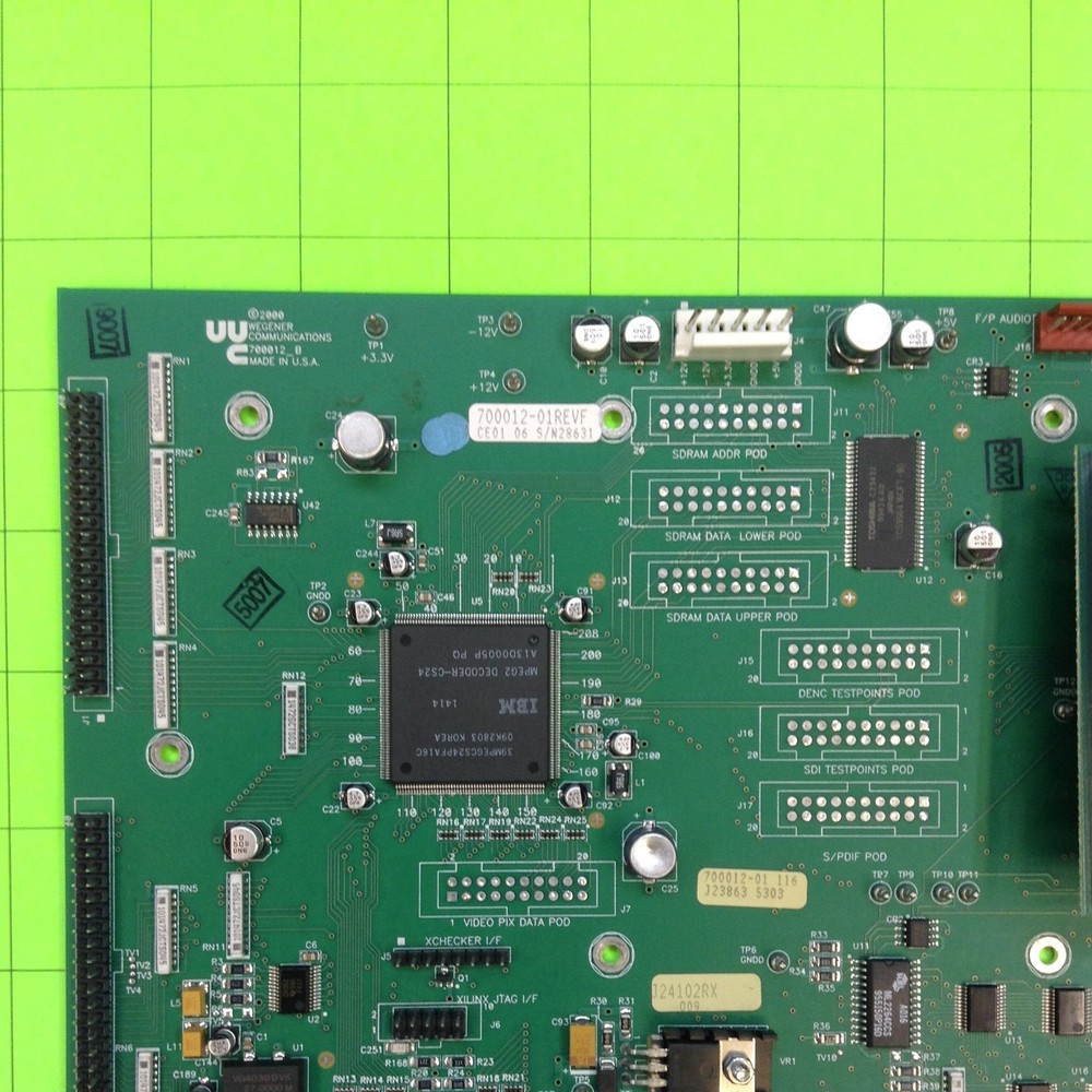 Wegener Unity 5000 Cable Main Board 700012_B 700012-01 Wegener Communications