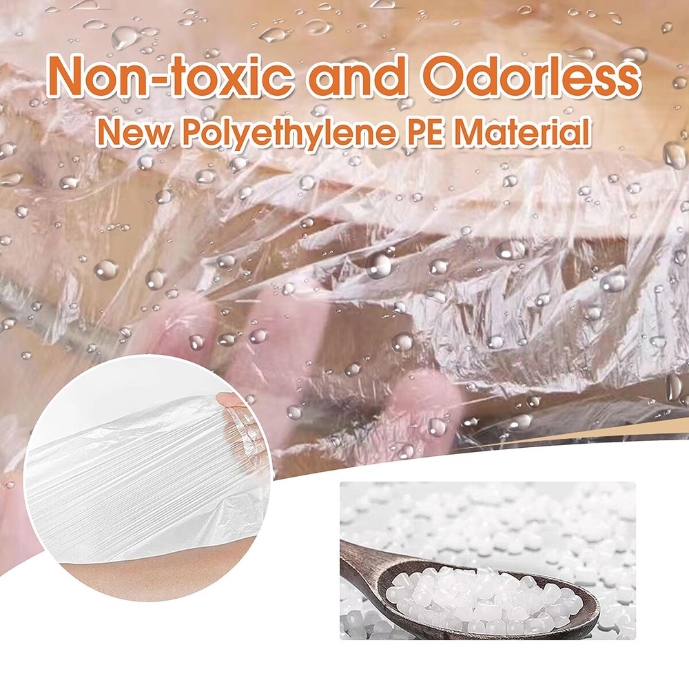 100PCS Portable Plastic Liners for Ionic Foot Bath Detox Machine Tub Liners Tool