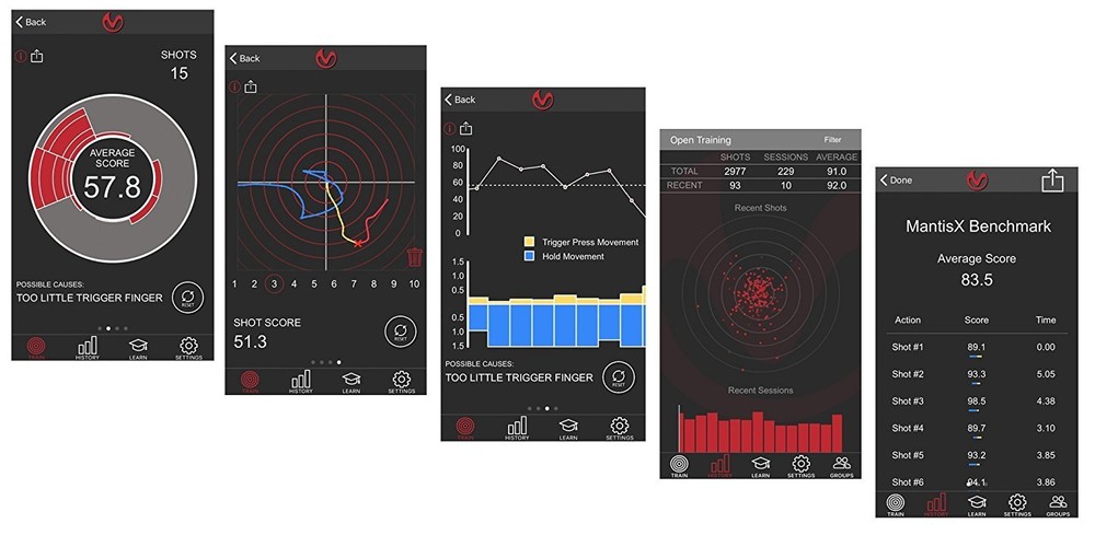 Mantis X10 Shooting Performance System - Train Smarter, Improve Faster!