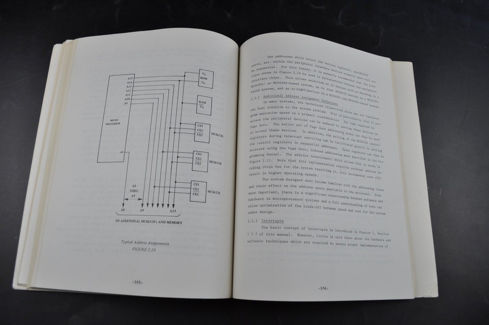 MOS Technology Microcomputers Hardware Manual – Vintage Original Book 1976