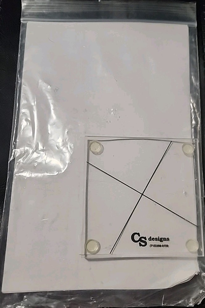 TWISTER TOOL & Lil' Twister includes instructions & Pattern For Layer Cake Quilt