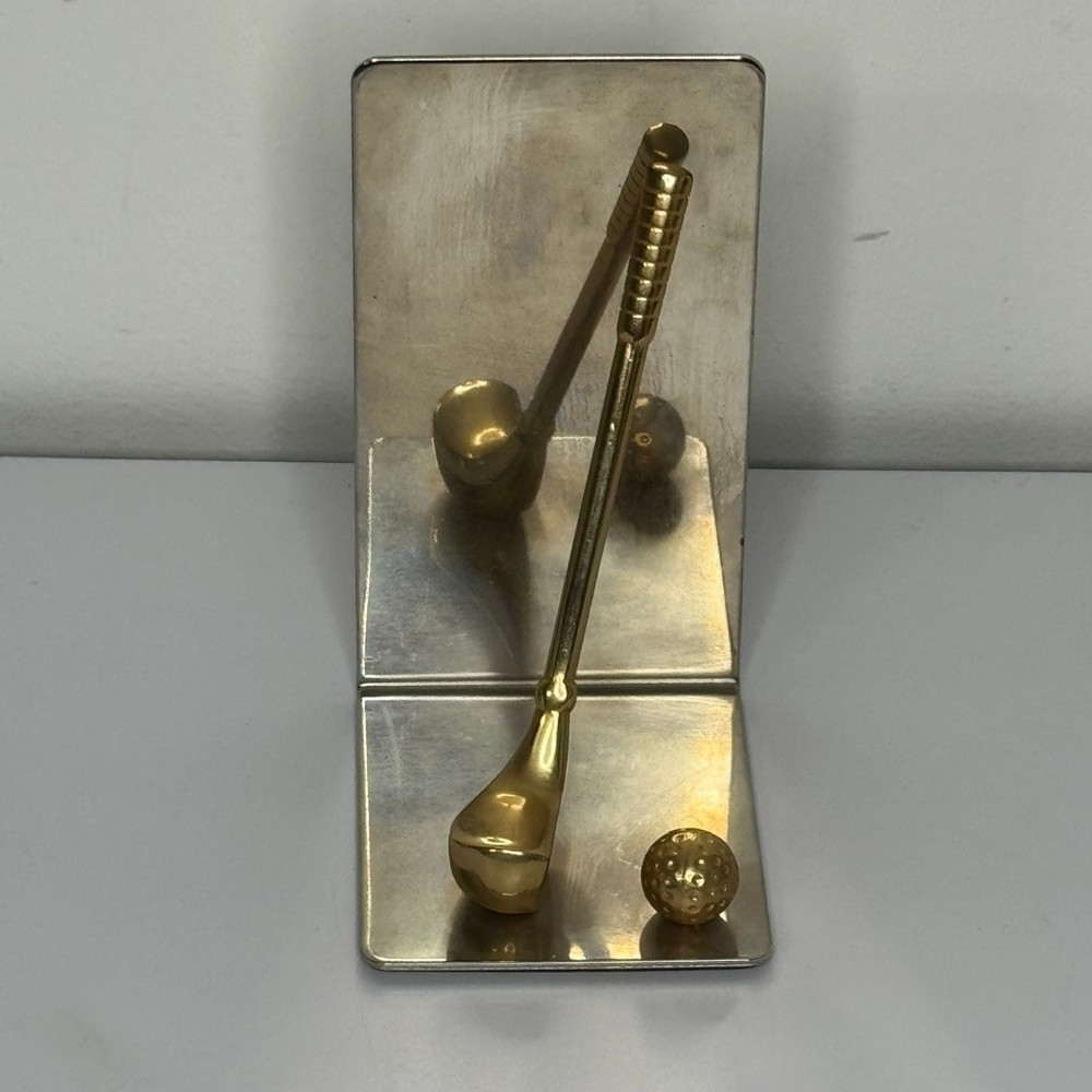 Andrea by Sadek Chrome Golf Bookend