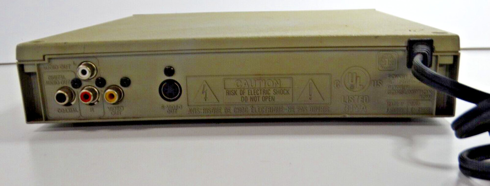 Symphonic Model WF104 DVD Player, Tested Works Good