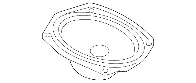 Genuine Ford Pkg Tray Speaker DP5Z18808E