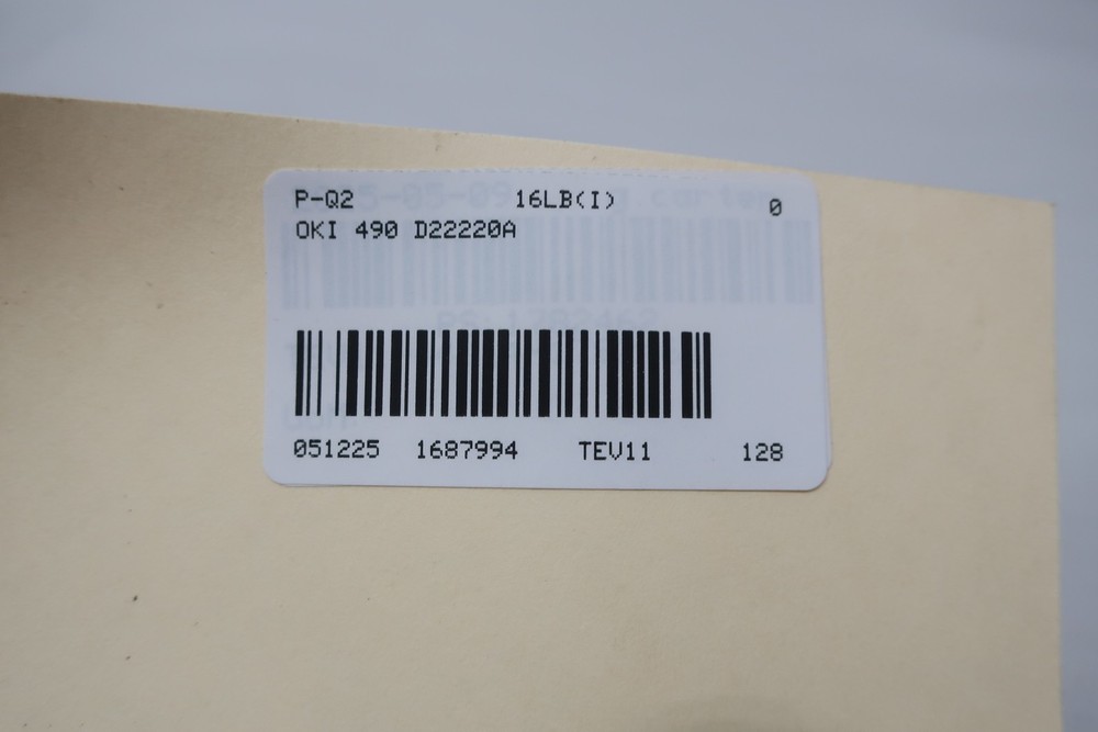 Oki 490 D22220A Microline 490 Dot Matrix Printer 120v-ac