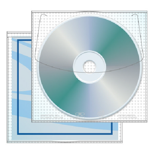 100 Premium Protective Lined CD, DVD, Blu-Ray Sleeves