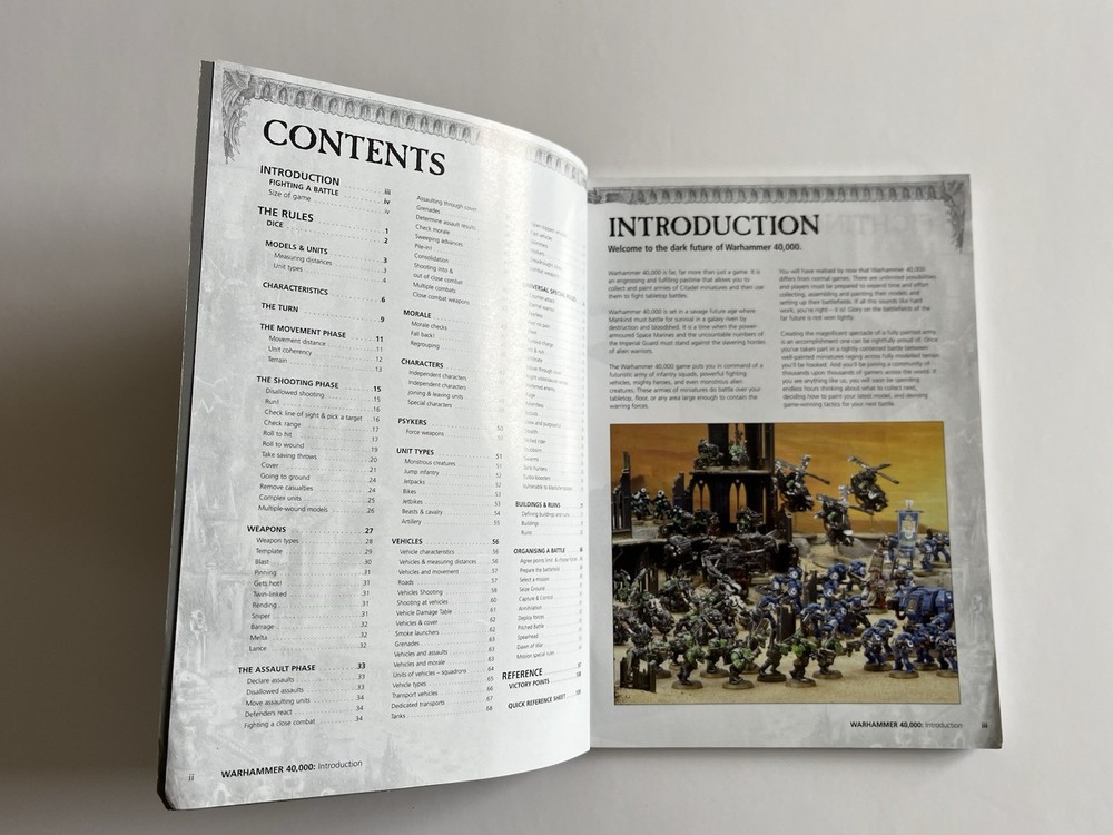 Warhammer 40K Rulebook Games Workshop 2008