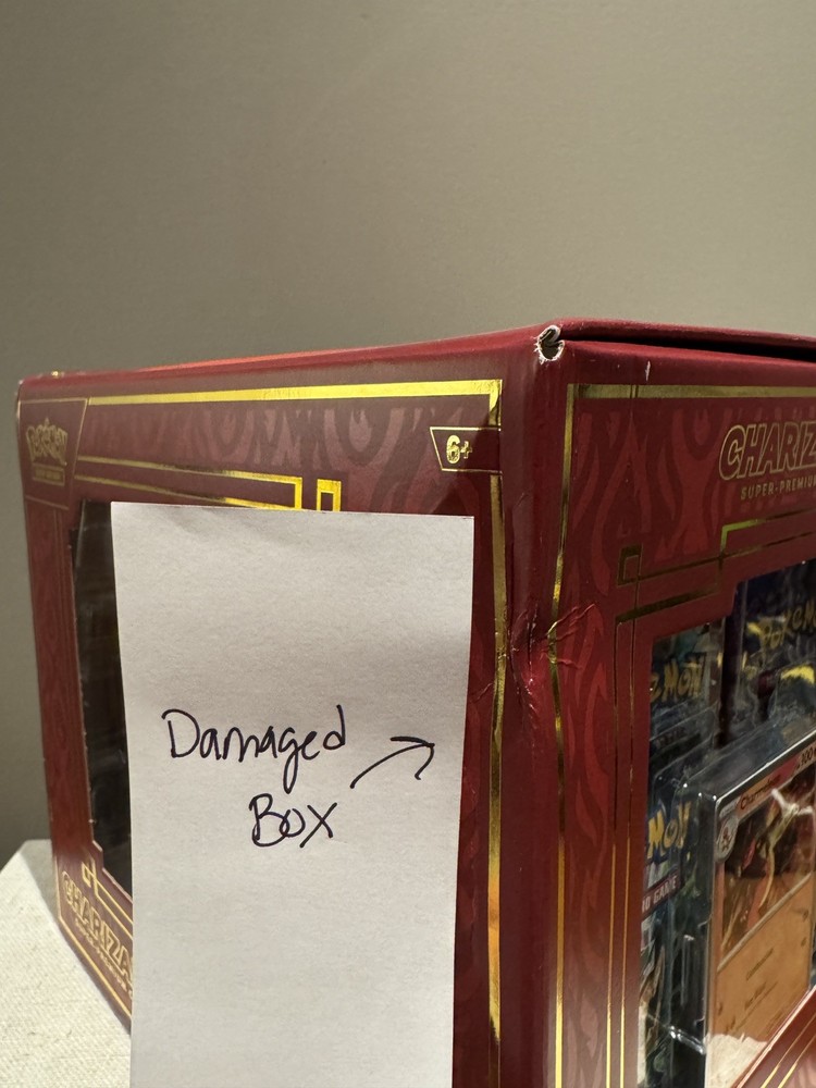 Pokémon TCG Charizard ex Super-Premium Collection Box SEE DESCRIPTION