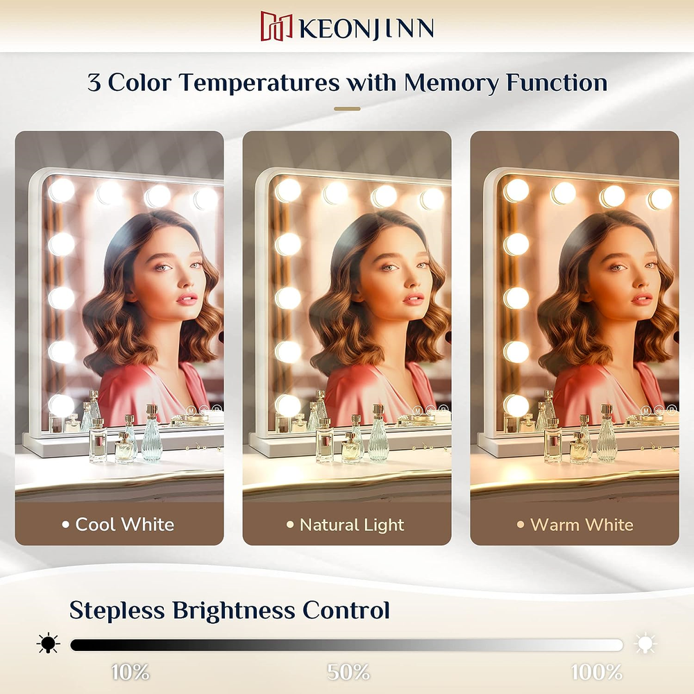 Keonjinn Hollywood Vanity Mirror