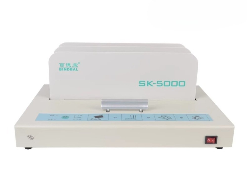 SK5000 Hot Melt Binding Machine Adhesive Machine Small Hot Melt Binding Machine