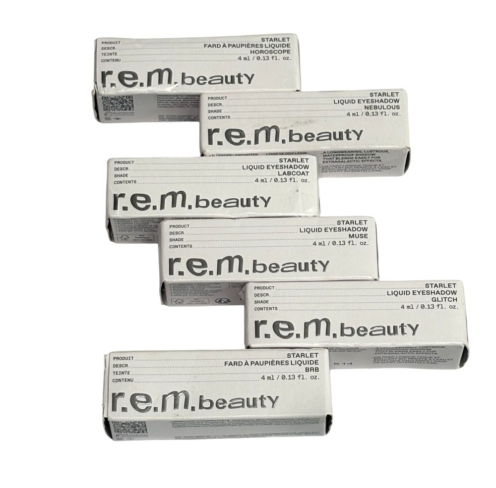 REM Beauty Midnight Shadows Lustrous Liquid Eyeshadow SELECT A SHADE