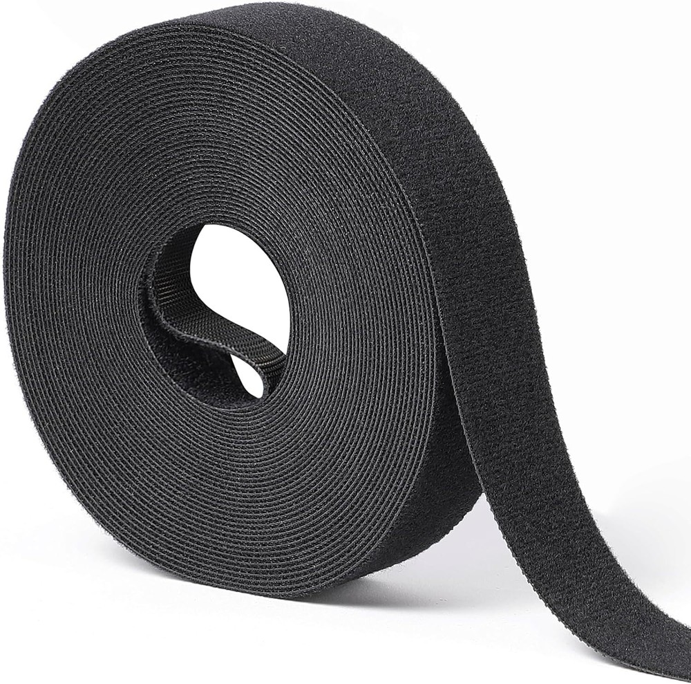 1 in X 30 Ft Hook and Loop Roll | Double-Sided Strips, Self-Gripping Straps More