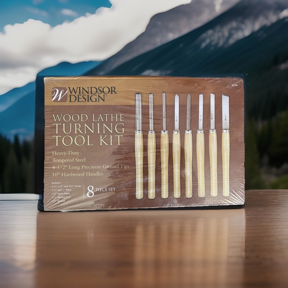 🌳🌳Windsor Design Wood Lathe Turning Tool Kit🌳🌳