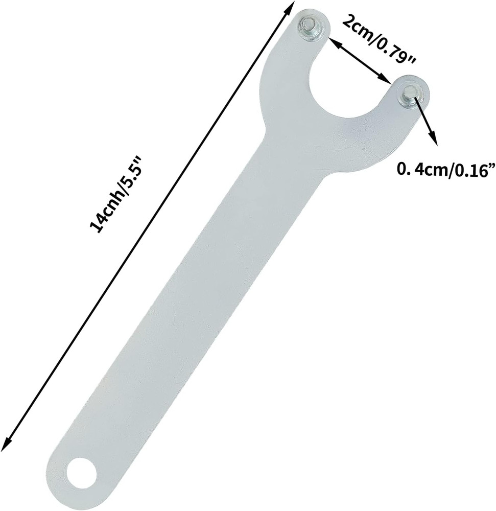 Angle Grinder Replacement Wrench, Flange Angle Spanner Wrench Replacement Parts