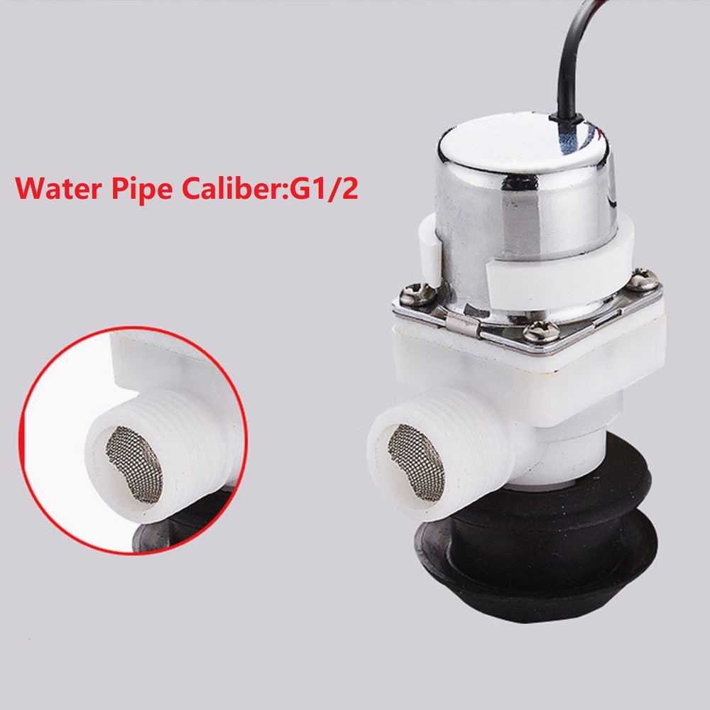 Automatic Ceramic Integrated Standing Urinals Sensor Flusher Flush Valve Kit e