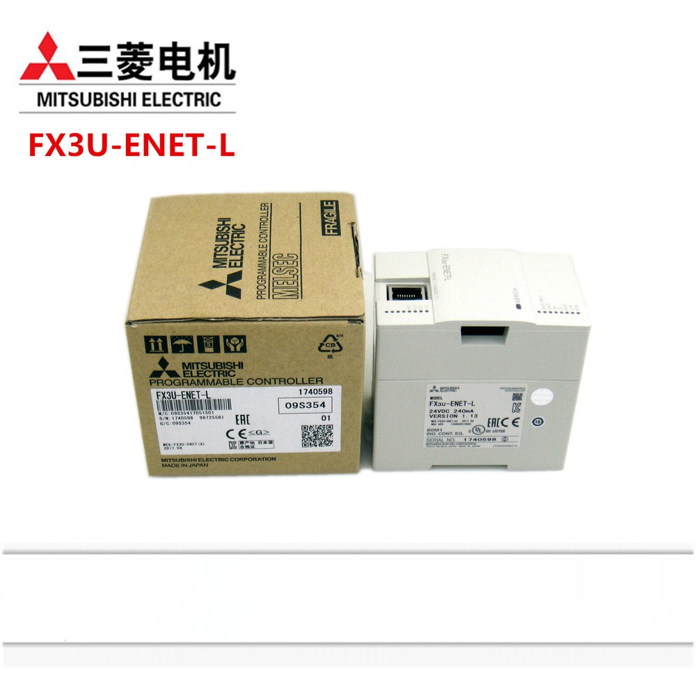 1pcs Mitsubishi PLC Ethernet Communication Module FX3U-ENET-L