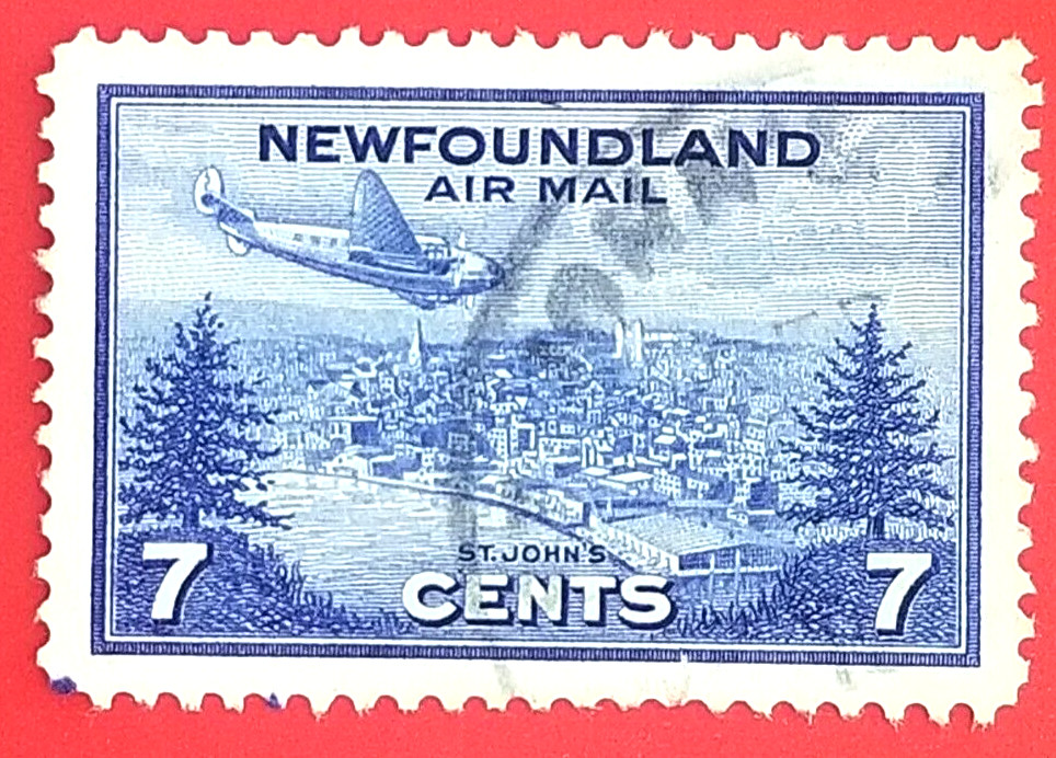 Canada Newfoundland C19 Air Mail Stamp - Labrador Issue Used