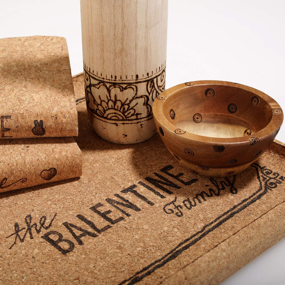 Wood Burning and Stencil Cutting Tool,