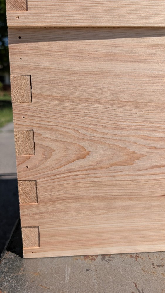 Beehive Beebox Two Deep Three Medium Supers Beekeeping Supplies Cypress