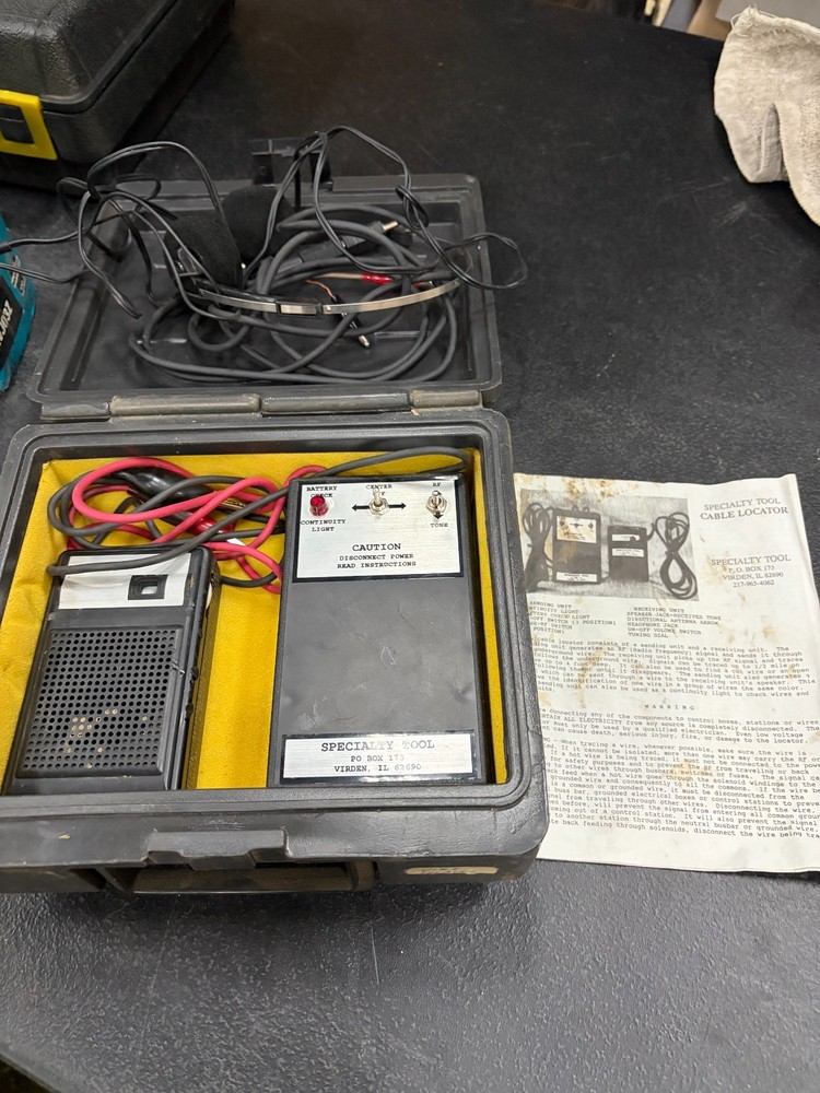 Wire locater specialty tool