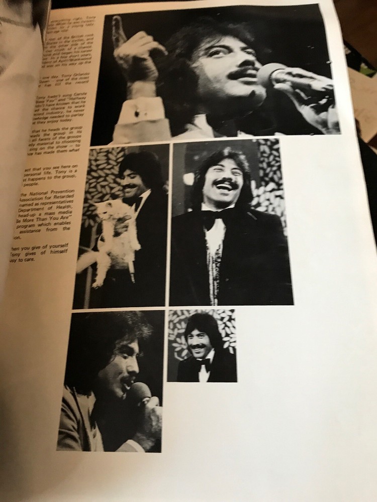 TONY ORLANDO AND DAWN - A SPECIAL EVENT PROGRAM
