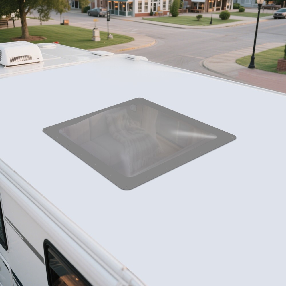 RV Skylight Outer Dome Camper Skylight Venting Skylight Replacement 66*66cm