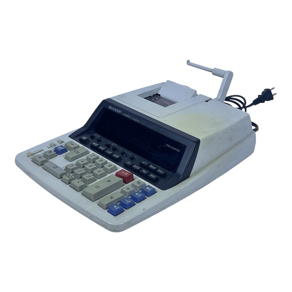 SHARP COMPET CS-2870H 12 Digit 4.5 LPS Printing Calculator
