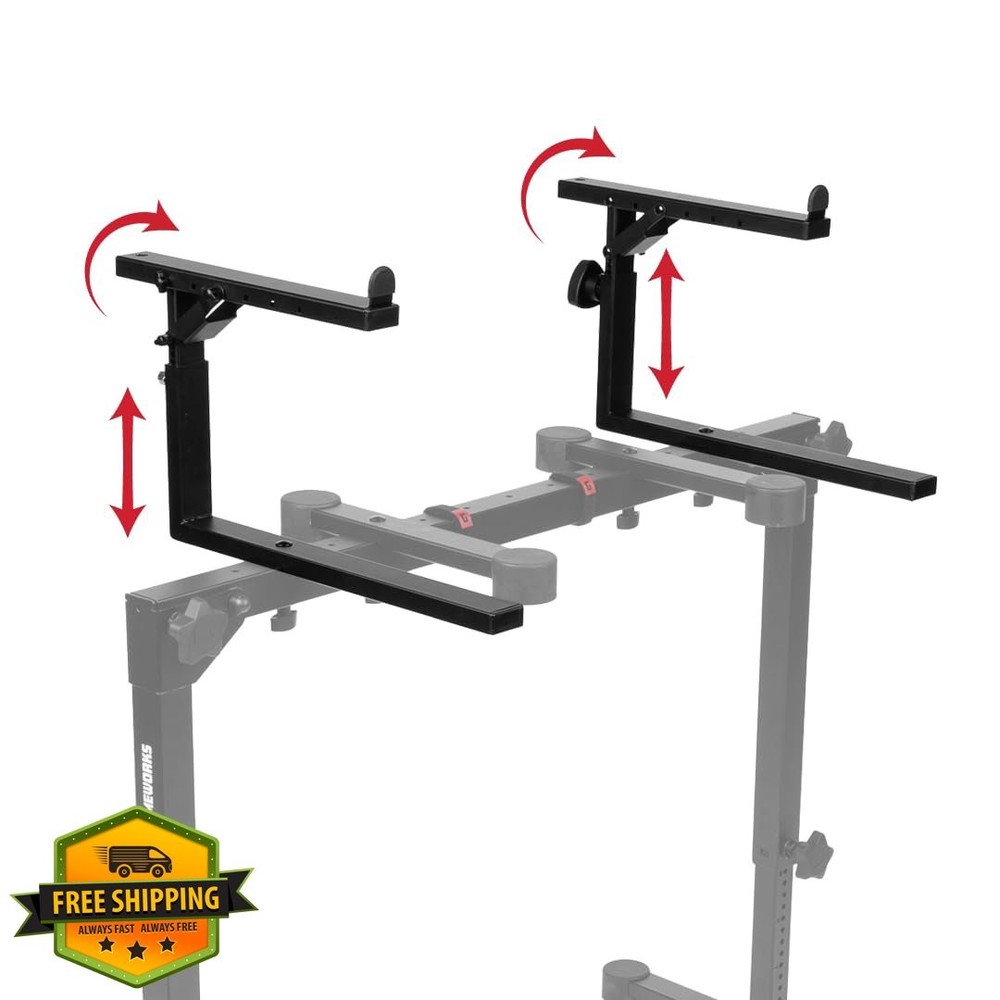 Gator Frameworks Keyboard 2nd Tier Addon for GFW-KEY-6000 Stand