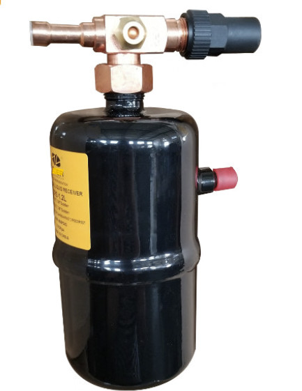 Refrigerant Liquid Receiver For 1/4 to 1/2 HP Condensing Units (1.2L)