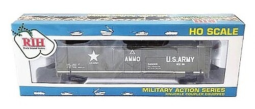 RockIsland HO US ARMY EXPLODING CAR - #032164