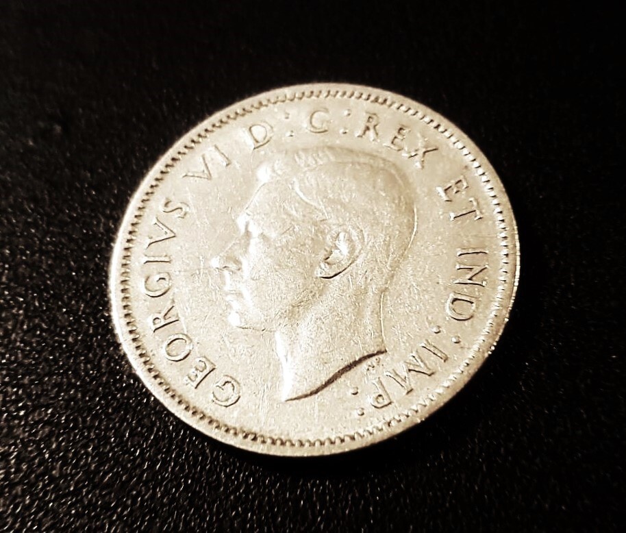 Canada "George V1 5 Cent" Coin 1940