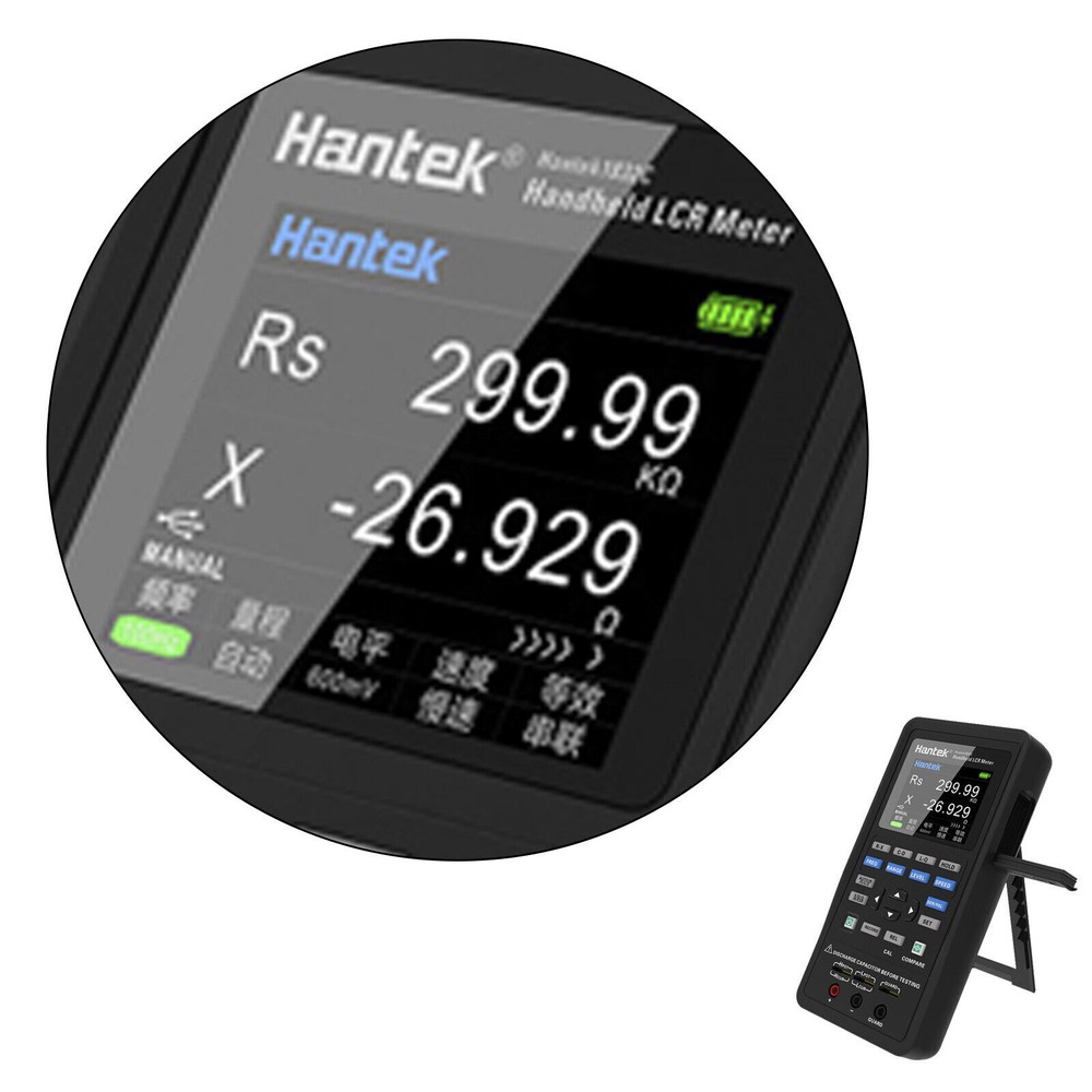Hantek 1833C Handheld LCR Meter for Inductance Capacitance Resistance Testing