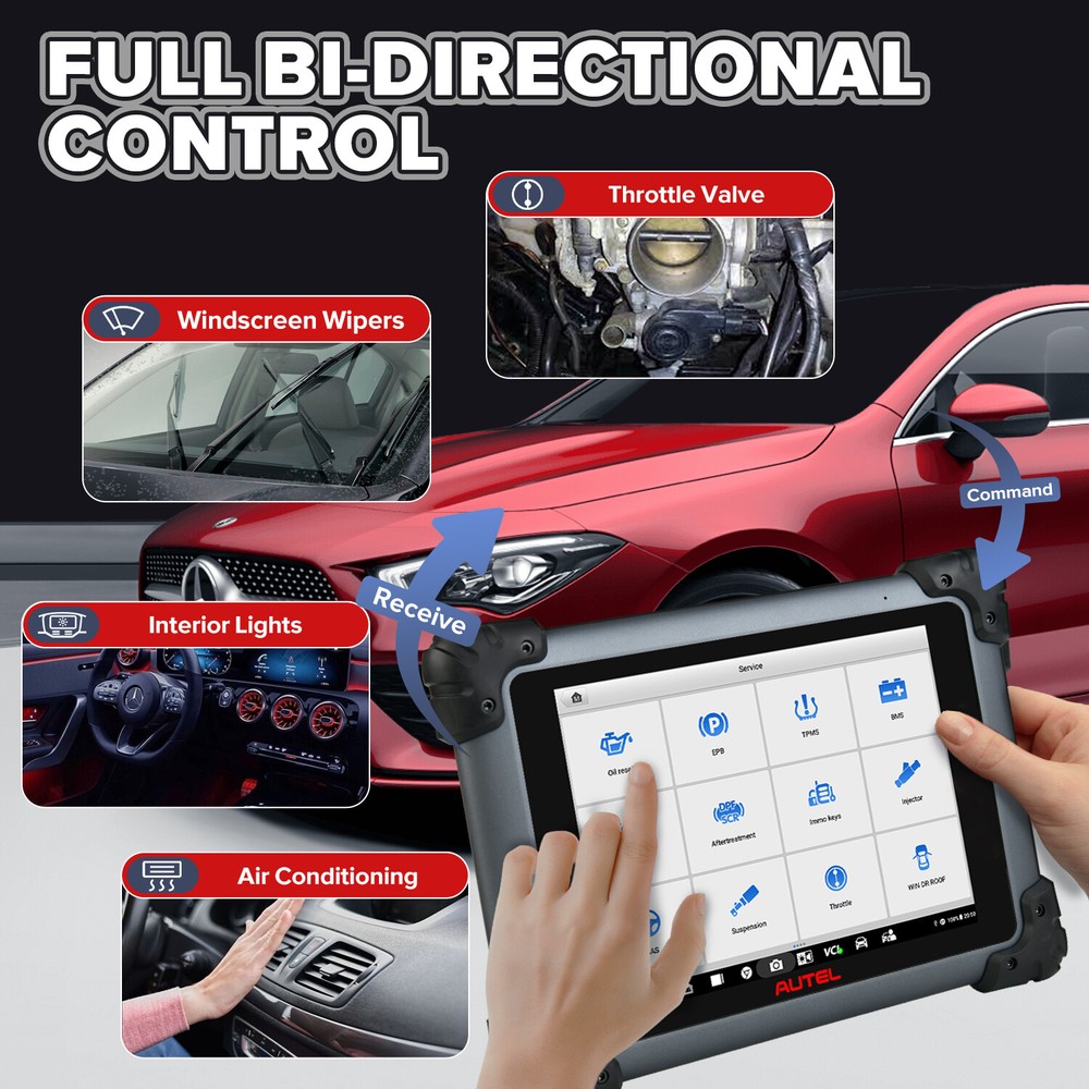 Autel MaxiSys PRO MS908S PRO II Elite Programming Diagnostic Tool OBDII Scanner