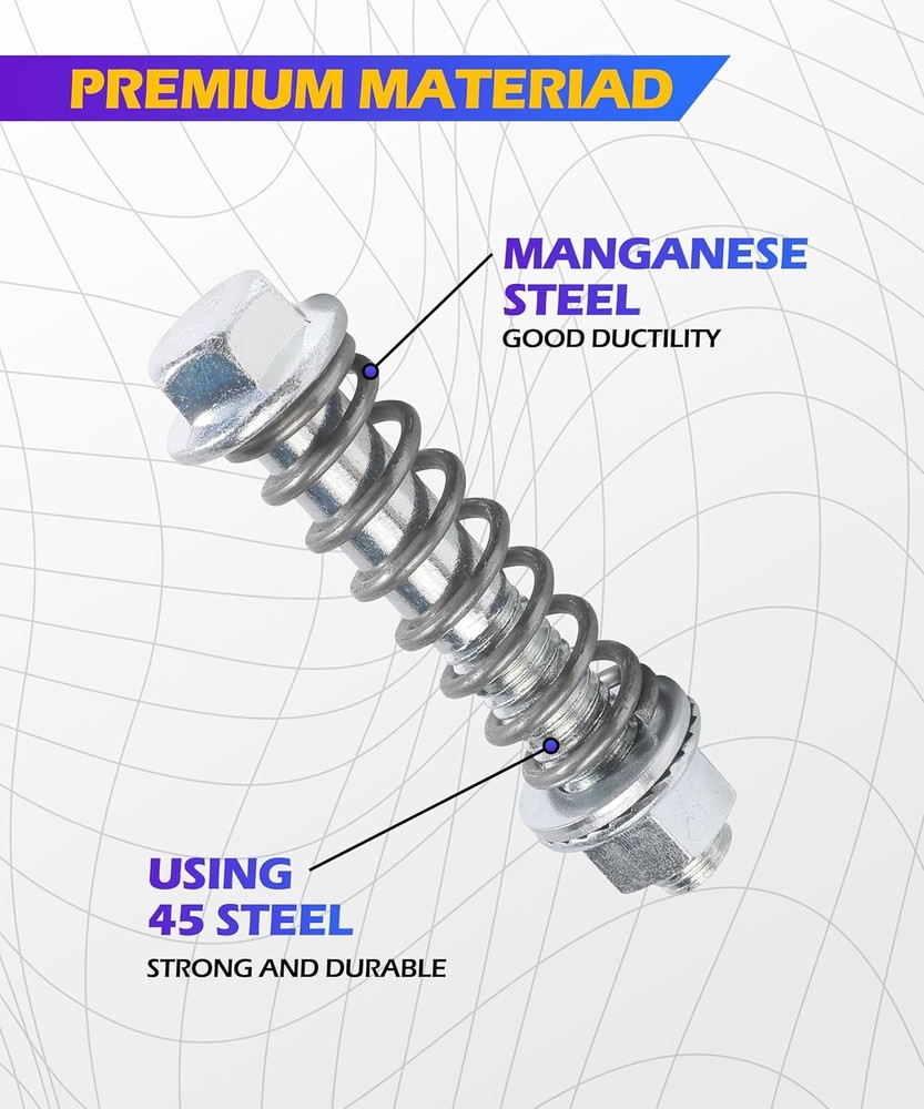 Exhaust Manifold Bolt and Spring Kit