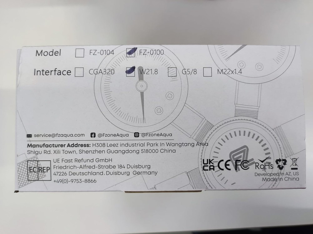 Advanced CO2 Regulator for Aquariums: Split-Type Solenoid with & Tools