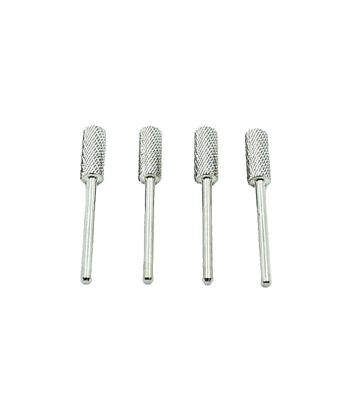 Startool Acrylic Nail Drill 3/32" STM Medium (Small Head) Silver *( 4 Pieces )