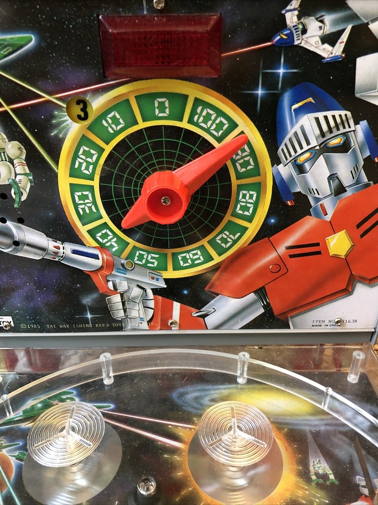 1985 Botoy Pinball Vintage Tabletop Robots
