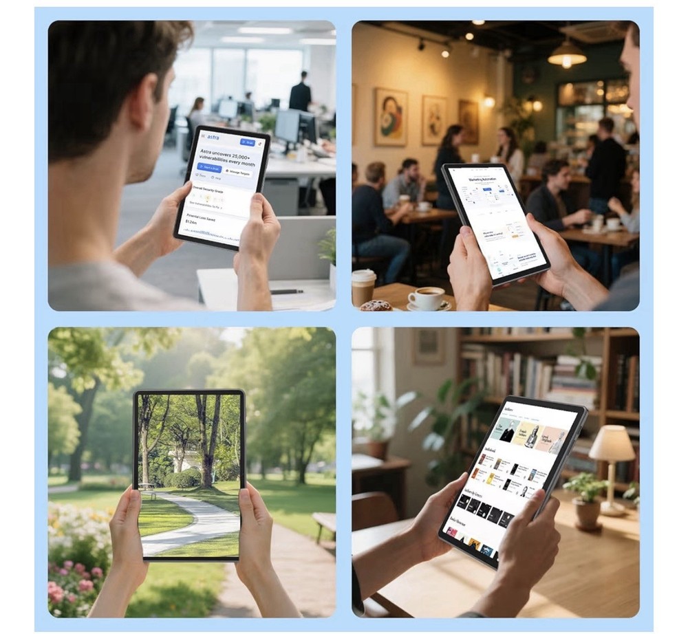 JUNINKE 11" Tablet | Android Tablet with Octa-core Processor |12G