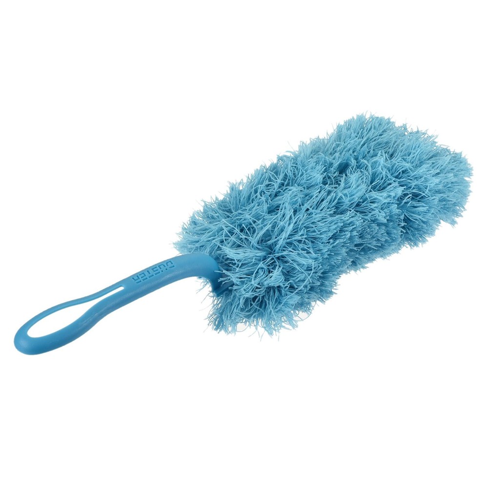 Microfiber Dust Reusable Feather Dust, Blue