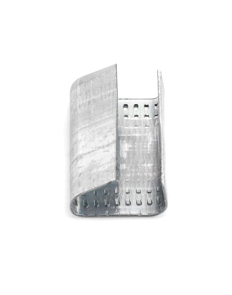 QWORK Seals for 1/2" Strap Width Steel Strapping, 500 Pcs